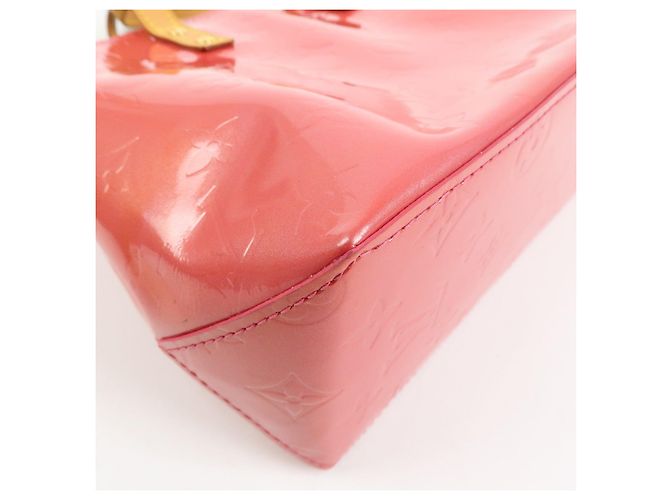 Borsa a mano Louis Vuitton Monogram Vernis Reade PM Framboise M9132F - vista 11
