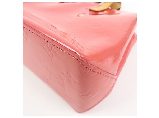 Borsa a mano Louis Vuitton Monogram Vernis Reade PM Framboise M9132F - vista 12