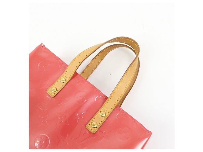 Borsa a mano Louis Vuitton Monogram Vernis Reade PM Framboise M9132F - vista 6