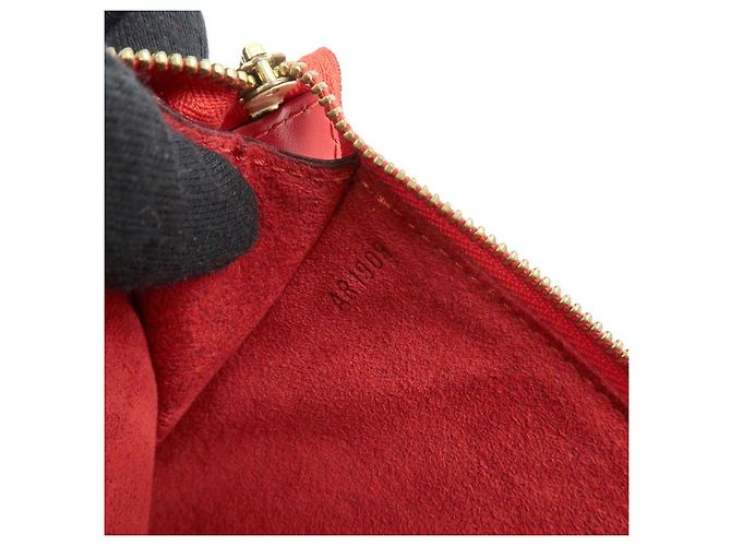 Louis Vuitton Epi Pochette Accessoires Hand Bag Castilian Red M52957 - vista 19