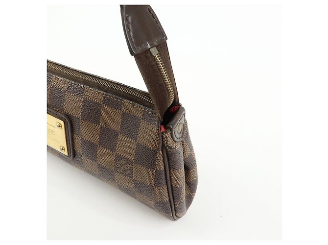 Louis Vuitton Damier Ebene Eva 2Way Hand Bag Chain Shoulder Bag N55213 - vista 13