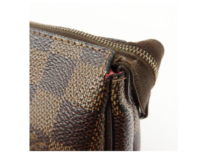 Louis Vuitton Damier Ebene Eva 2Way Hand Bag Chain Shoulder Bag N55213 - vista 18