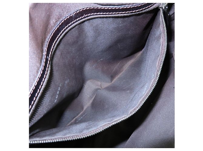 FENDI Borsa Boston e Borsa a Tracolla in Tela Zucchino e Pelle Beige 8BN005 - vista 23