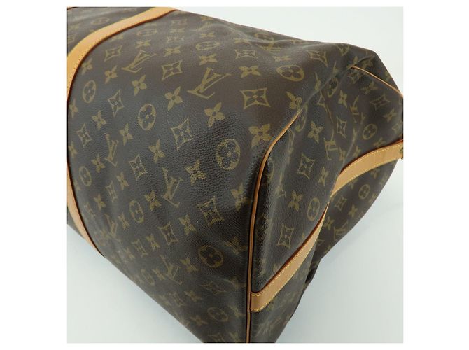 Borsa Louis Vuitton Monogram Keep All Bandouliere 60 Brown M41412 - vista 10