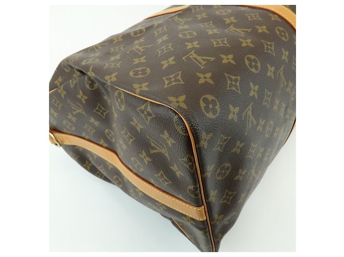 Borsa Louis Vuitton Monogram Keep All Bandouliere 60 Brown M41412 - vista 11