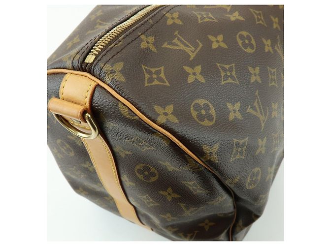 Borsa Louis Vuitton Monogram Keep All Bandouliere 60 Brown M41412 - vista 12