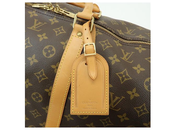 Borsa Louis Vuitton Monogram Keep All Bandouliere 60 Brown M41412 - vista 19