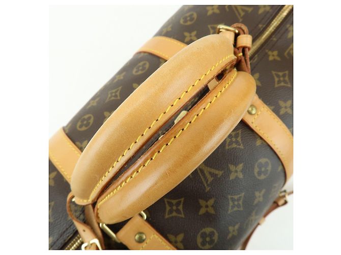 Borsa Louis Vuitton Monogram Keep All Bandouliere 60 Brown M41412 - vista 7