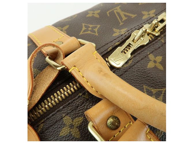 Borsa Louis Vuitton Monogram Keep All Bandouliere 60 Brown M41412 - vista 8