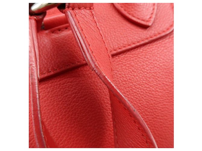 Zaino Louis Vuitton Lockme in pelle Taurillon Ruby M41818 - vista 12