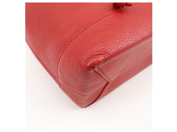 Zaino Louis Vuitton Lockme in pelle Taurillon Ruby M41818 - vista 14