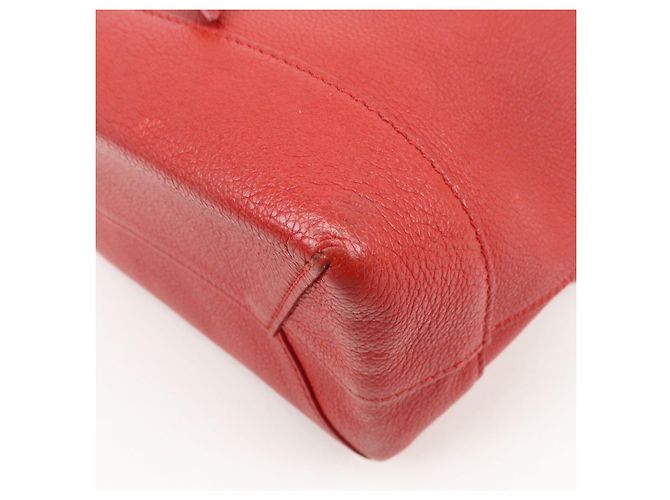 Zaino Louis Vuitton Lockme in pelle Taurillon Ruby M41818 - vista 15