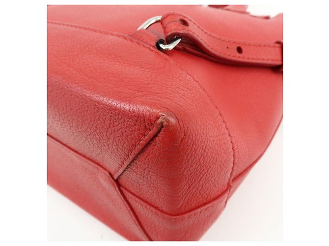 Zaino Louis Vuitton Lockme in pelle Taurillon Ruby M41818 - vista 16