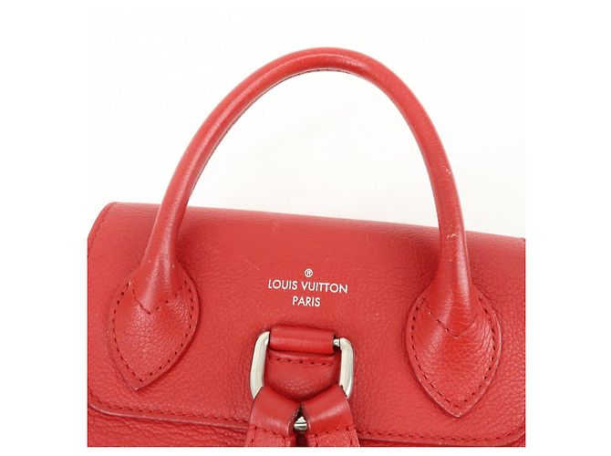 Zaino Louis Vuitton Lockme in pelle Taurillon Ruby M41818 - vista 7