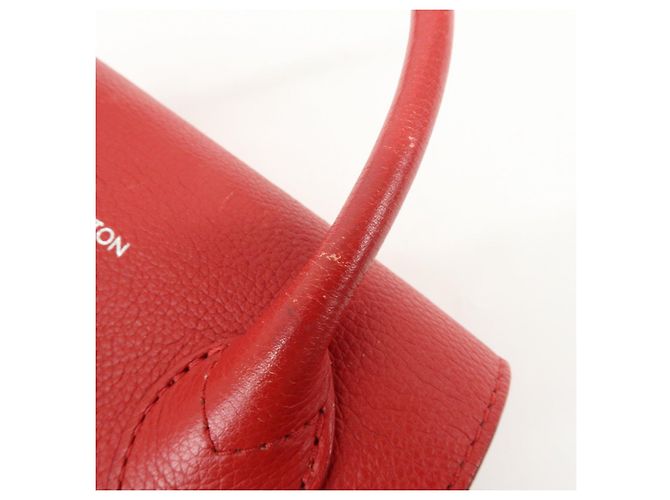 Zaino Louis Vuitton Lockme in pelle Taurillon Ruby M41818 - vista 8
