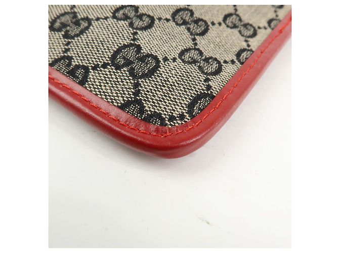 Borsa a tracolla GUCCI GG Canvas Leather Rossa 019・0348・200047 - vista 12