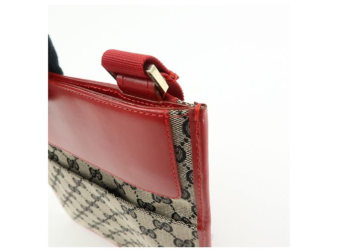 Borsa a tracolla GUCCI GG Canvas Leather Rossa 019・0348・200047 - vista 16