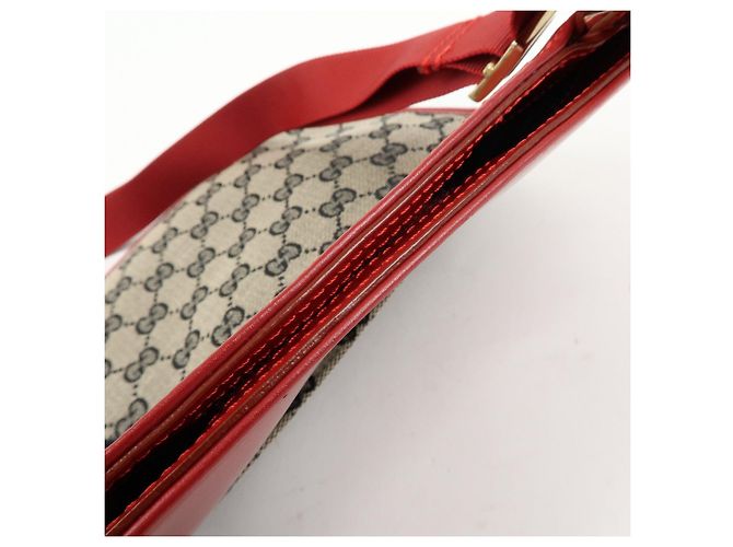 Borsa a tracolla GUCCI GG Canvas Leather Rossa 019・0348・200047 - vista 18