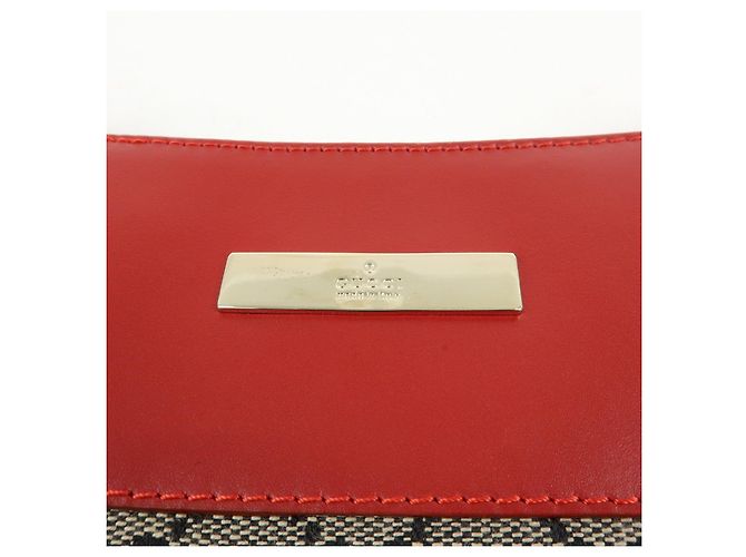 Borsa a tracolla GUCCI GG Canvas Leather Rossa 019・0348・200047 - vista 19