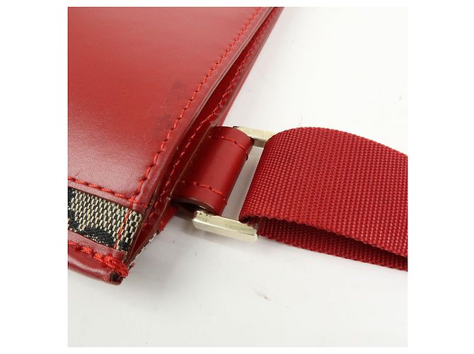 Borsa a tracolla GUCCI GG Canvas Leather Rossa 019・0348・200047 - vista 7