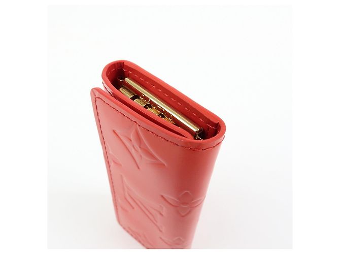 Louis Vuitton Monogram Vernis Multicles 4 Key Holder Rouge M91211 - vista 10