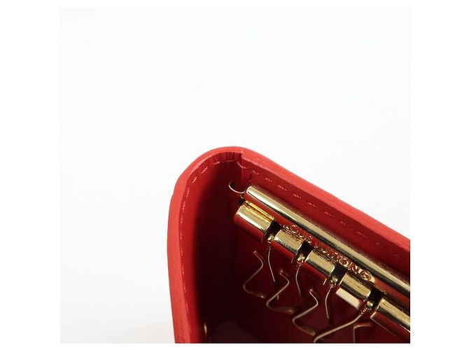 Louis Vuitton Monogram Vernis Multicles 4 Key Holder Rouge M91211 - vista 15