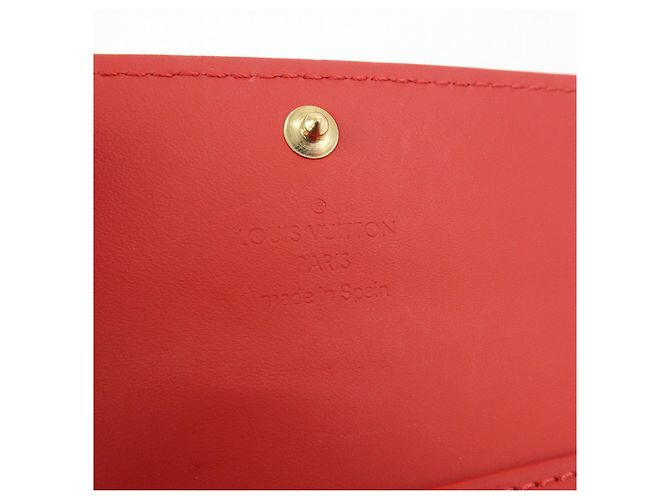 Louis Vuitton Monogram Vernis Multicles 4 Key Holder Rouge M91211 - vista 17