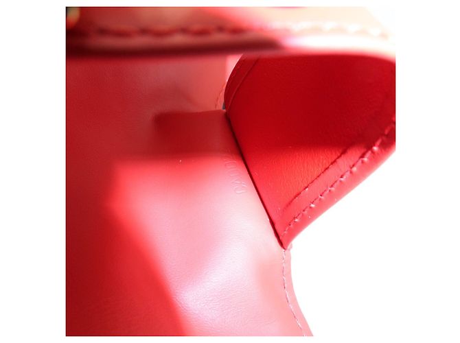 Louis Vuitton Monogram Vernis Multicles 4 Key Holder Rouge M91211 - vista 18
