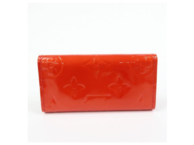Louis Vuitton Monogram Vernis Multicles 4 Key Holder Rouge M91211 - vista 2