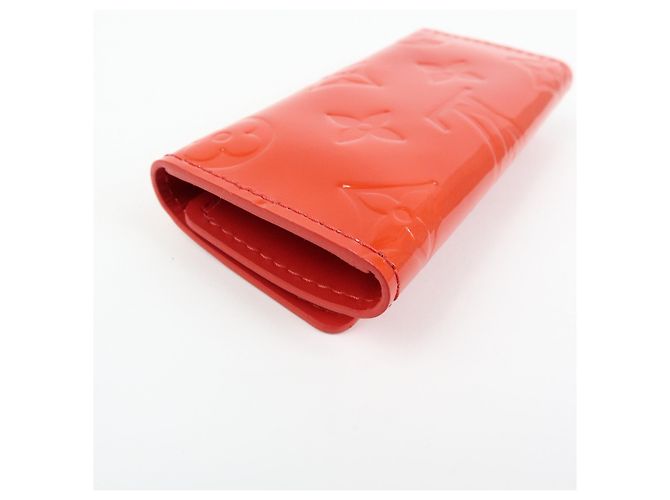 Louis Vuitton Monogram Vernis Multicles 4 Key Holder Rouge M91211 - vista 8