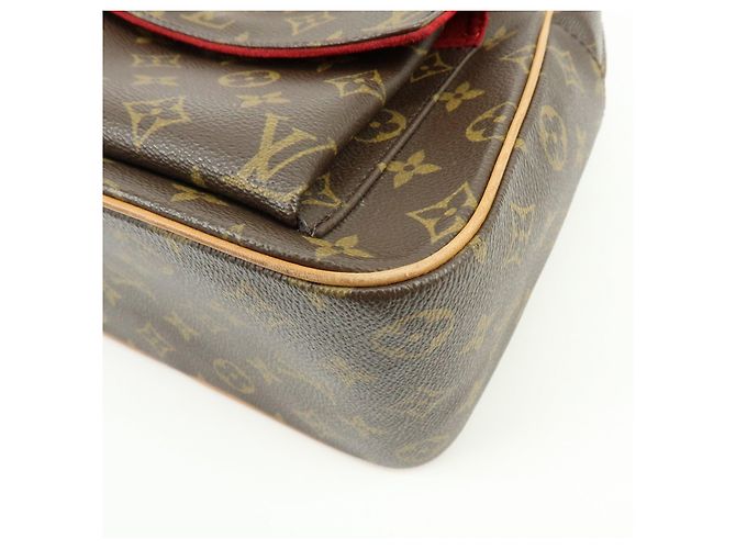 Cité Louis Vuitton Monogram Excentri Cite Canvas Hand Bag Brown M51161 - vista 10