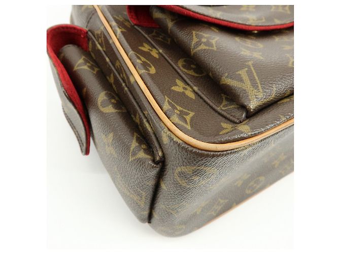 Cité Louis Vuitton Monogram Excentri Cite Canvas Hand Bag Brown M51161 - vista 11