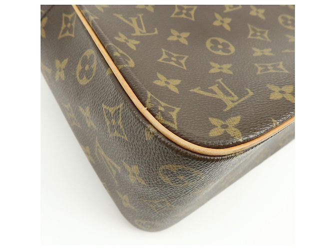 Cité Louis Vuitton Monogram Excentri Cite Canvas Hand Bag Brown M51161 - vista 13