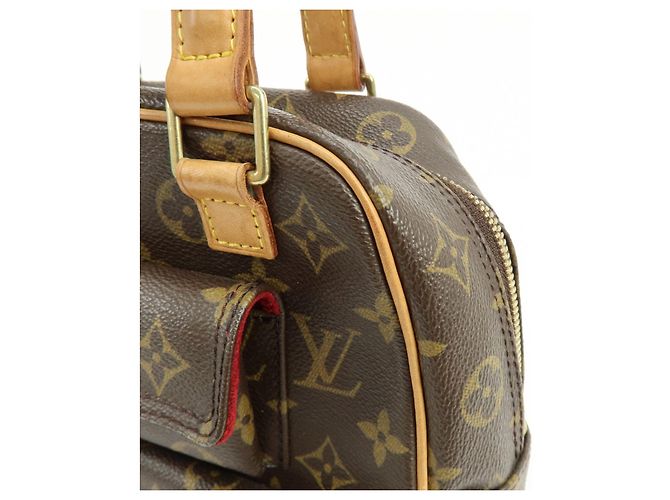 Cité Louis Vuitton Monogram Excentri Cite Canvas Hand Bag Brown M51161 - vista 14