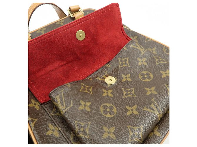 Cité Louis Vuitton Monogram Excentri Cite Canvas Hand Bag Brown M51161 - vista 16