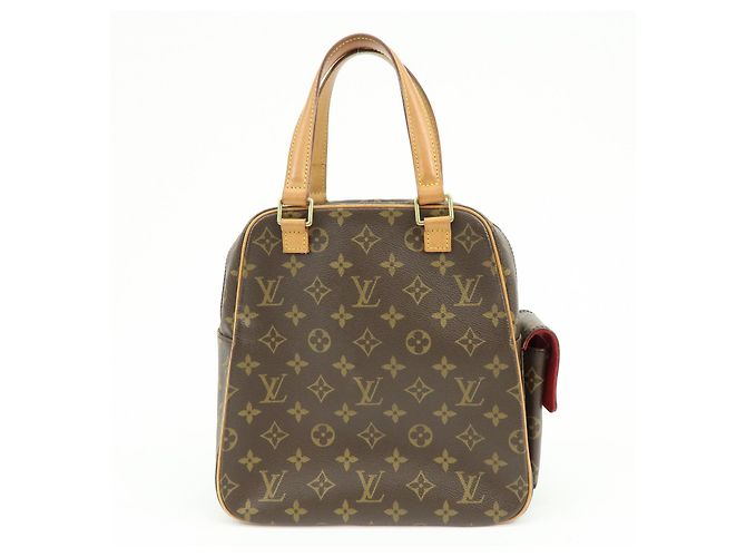 Cité Louis Vuitton Monogram Excentri Cite Canvas Hand Bag Brown M51161 - vista 2
