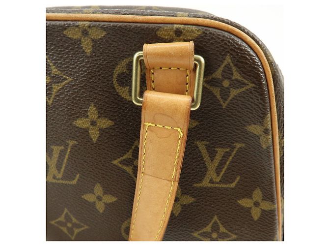 Cité Louis Vuitton Monogram Excentri Cite Canvas Hand Bag Brown M51161 - vista 9
