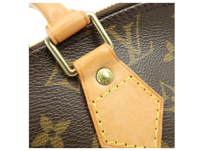 Louis Vuitton Monogram Alma Canvas Leather Hand Bag Brown M51130 - vista 11