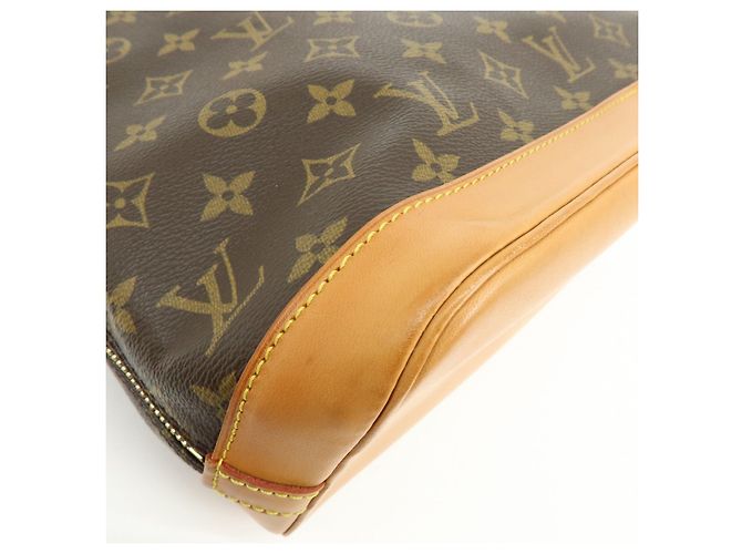 Louis Vuitton Monogram Alma Canvas Leather Hand Bag Brown M51130 - vista 14