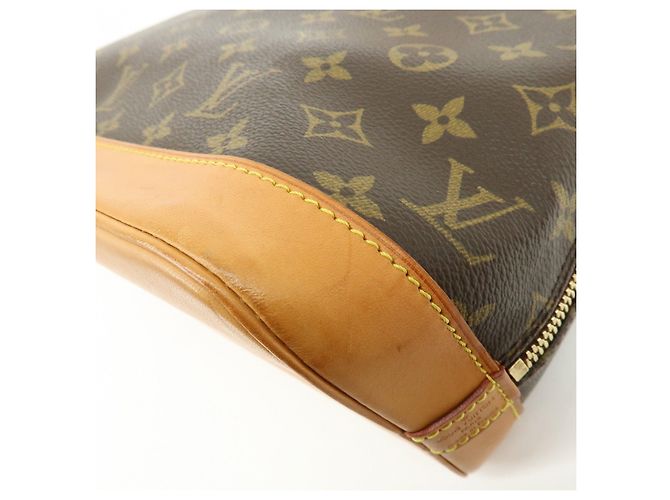 Louis Vuitton Monogram Alma Canvas Leather Hand Bag Brown M51130 - vista 15