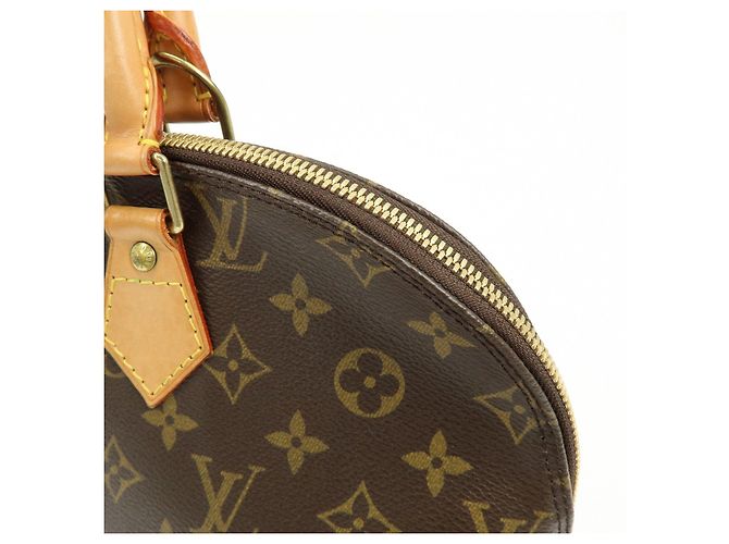 Louis Vuitton Monogram Alma Canvas Leather Hand Bag Brown M51130 - vista 16
