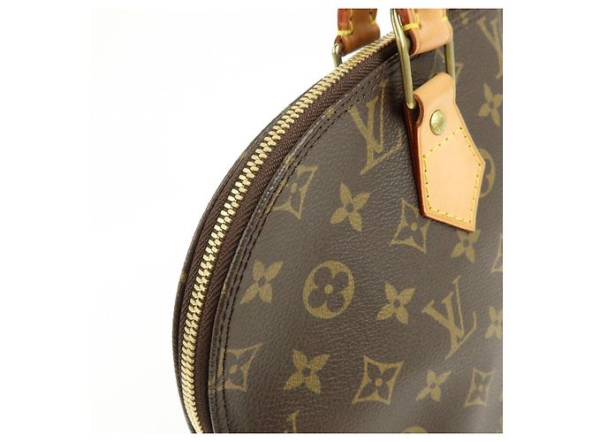 Louis Vuitton Monogram Alma Canvas Leather Hand Bag Brown M51130 - vista 17