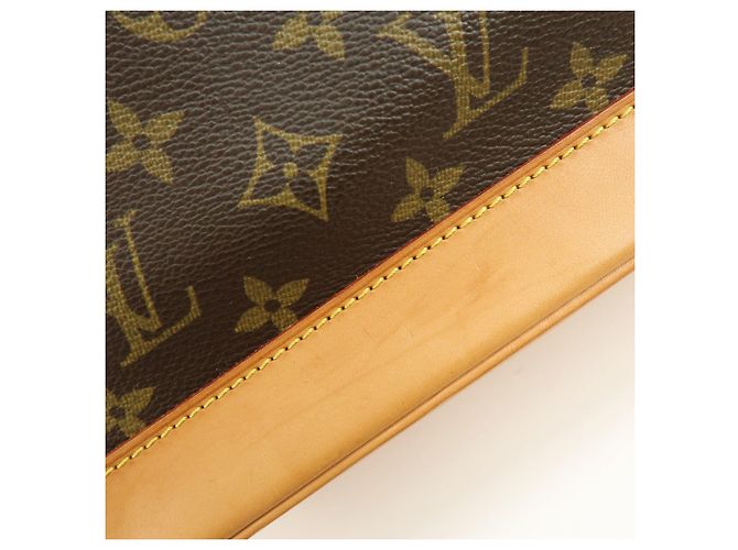 Louis Vuitton Monogram Alma Canvas Leather Hand Bag Brown M51130 - vista 18