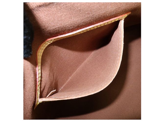 Louis Vuitton Monogram Alma Canvas Leather Hand Bag Brown M51130 - vista 22