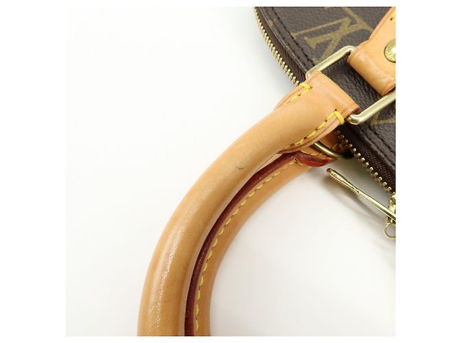 Louis Vuitton Monogram Alma Canvas Leather Hand Bag Brown M51130 - vista 8