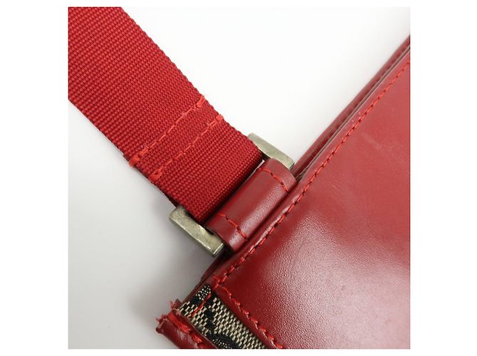 Borsa a tracolla GUCCI GG Canvas Leather Beige Red 019・0348・200047 - vista 10
