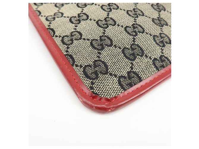 Borsa a tracolla GUCCI GG Canvas Leather Beige Red 019・0348・200047 - vista 13