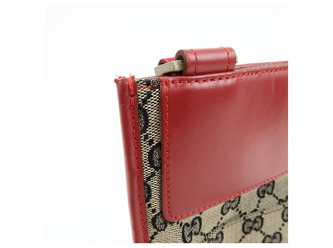 Borsa a tracolla GUCCI GG Canvas Leather Beige Red 019・0348・200047 - vista 16