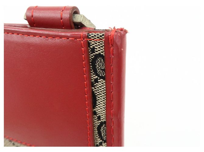 Borsa a tracolla GUCCI GG Canvas Leather Beige Red 019・0348・200047 - vista 17