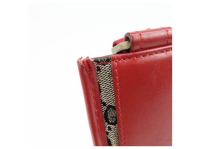 Borsa a tracolla GUCCI GG Canvas Leather Beige Red 019・0348・200047 - vista 18
